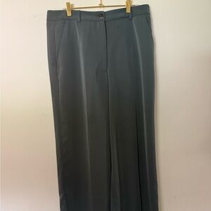 Women’s Banana Republic Green Wide Leg Dress Pants